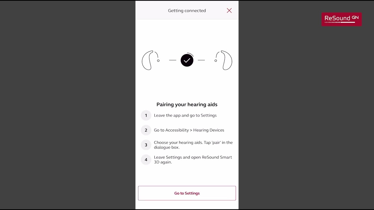 ReSound Smart 3D - Как сопрячь перезаряжаемые слуховые аппараты ReSound с приложением на iPhone