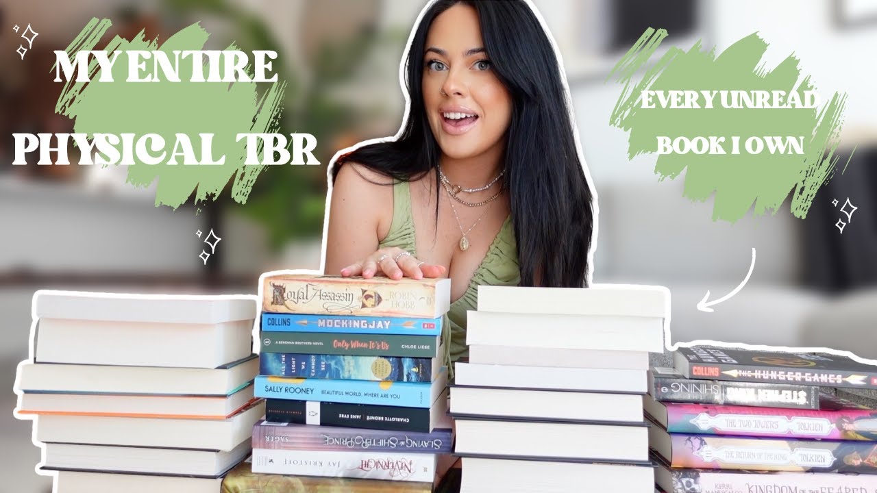 ВСЯ МОЯ БУМАЖНАЯ КНИЖНАЯ ПОЛКА | все мои непрочитанные книги