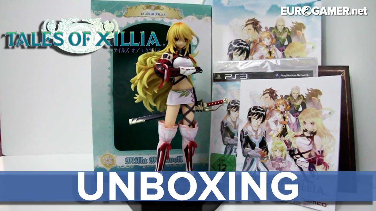 Tales of Xillia - Milla Maxwell Edition Unboxing - Eurogamer