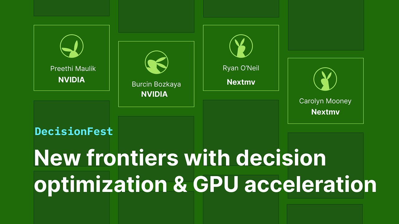 NVIDIA and Nextmv Q&A: Exploring new frontiers in decision optimization with GPU acceleration