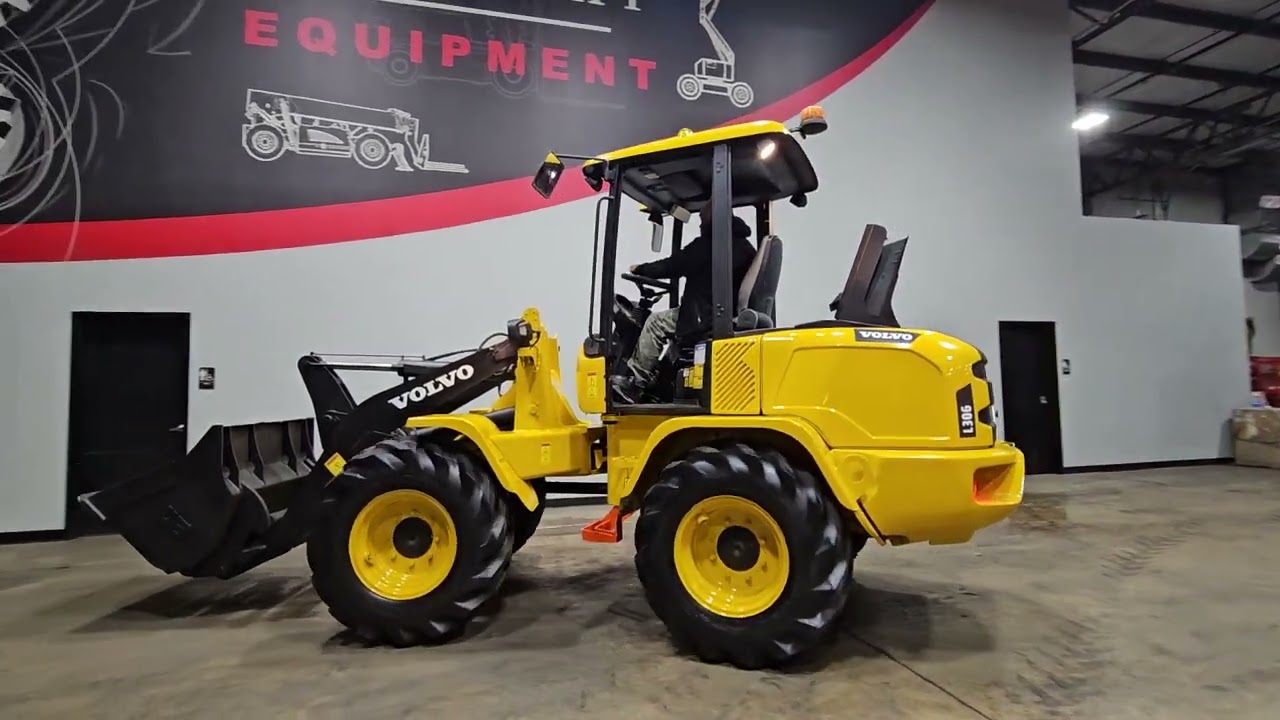 2019 VOLVO L30G 12,800 LBS PNEUMATIC DIESEL WHEEL LOADER STK 16712