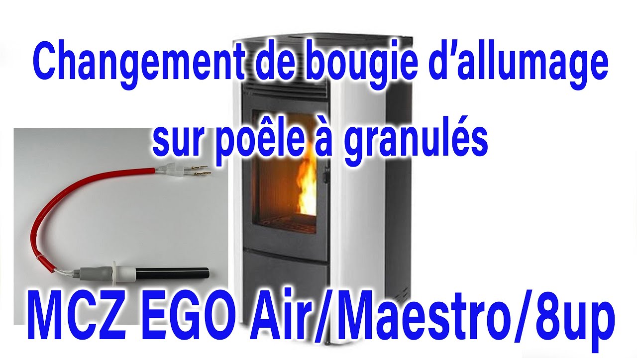 Bricolage: Changement d'une bougie d'allumage de poêle à granulés MCZ EGO Air/Maestro/8up