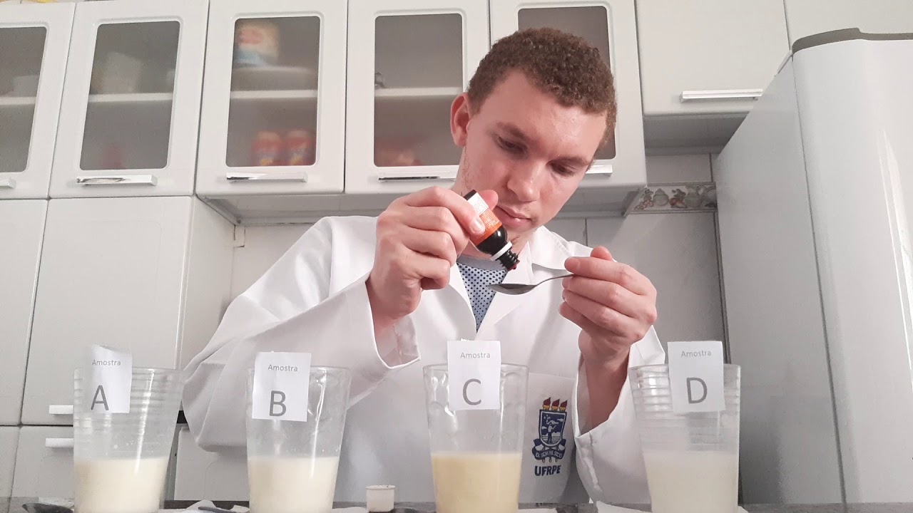 Prática sobre adulteração do leite