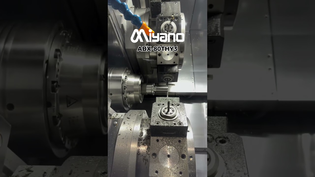 #Miyano ABX-80THY3 - Internal Machining at #MACH2026