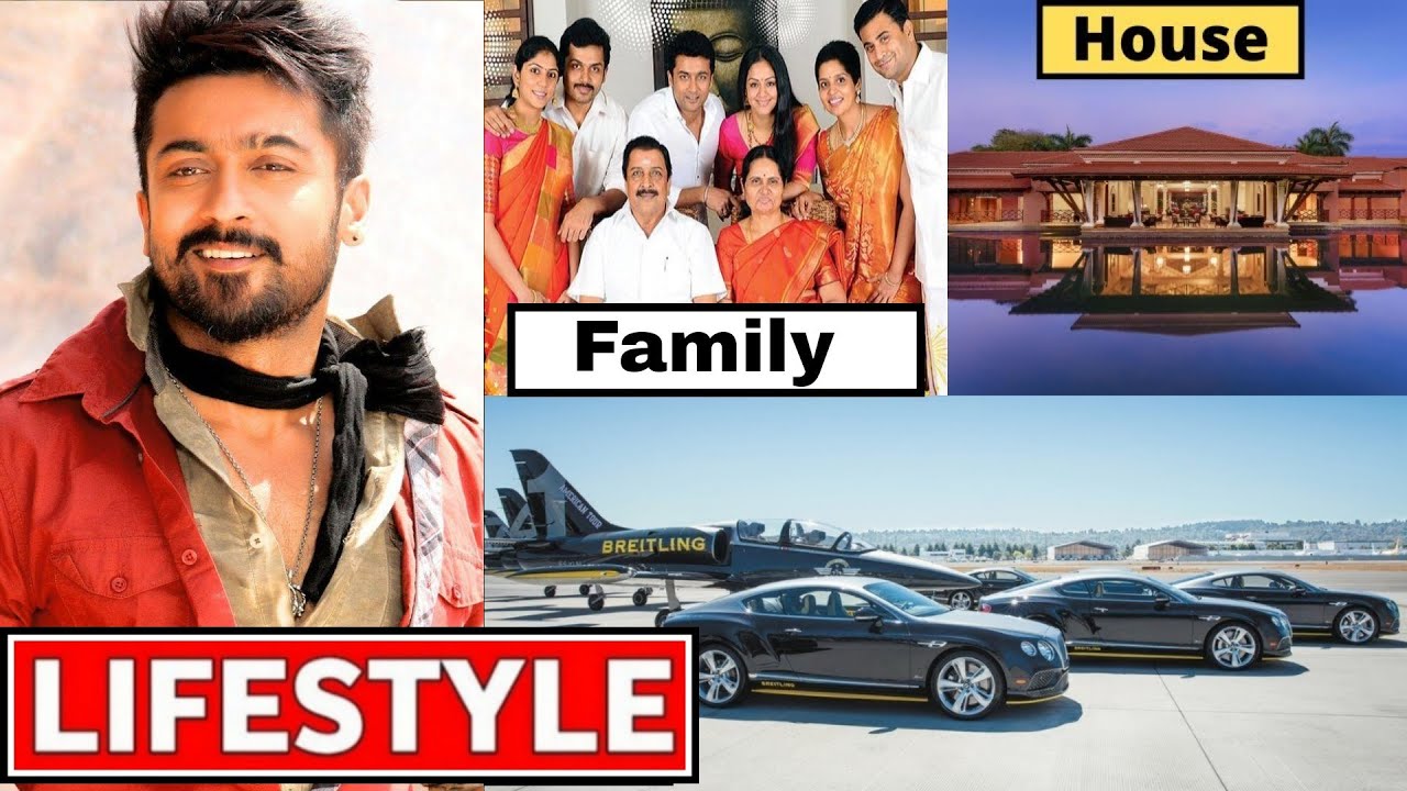 Actor Surya Lifestyle 2021, Biography, Real Life, Family, Age, Career, Personal Info & Networth