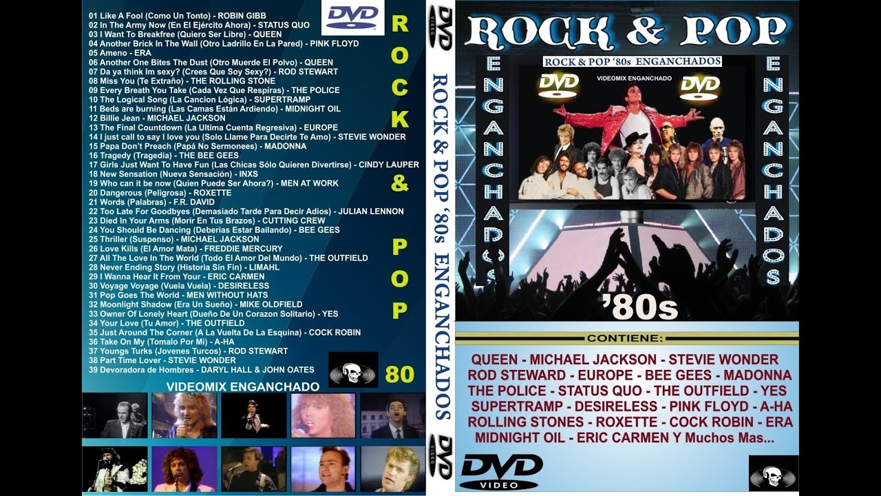 DVD The Alexis Dj Project (Vol. 1) - Rock And Pop '80 - FULL DEMO
