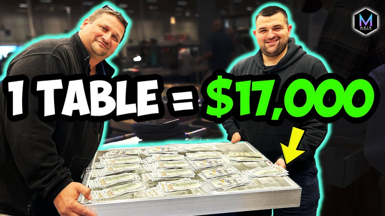 I Bought A Dealers ENTIRE Table At The Dallas Card Show 😱