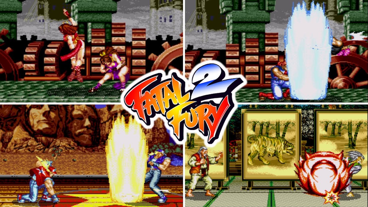 Fatal Fury 2 Sega Genesis: All Desperation Moves and Hidden Desperation Moves