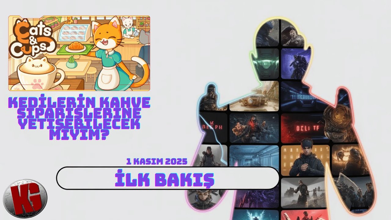 KEDİLERİN KAHVE SİPARİŞLERİNE YETİŞEBİLECEK MİYİM? | İLK BAKIŞ | Cats & Cups T&uuml;rk&ccedil;e