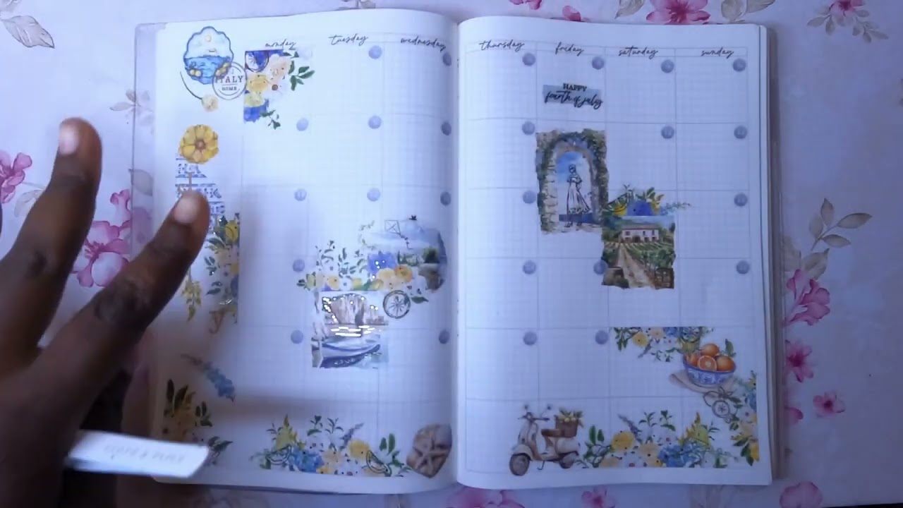July Monthly | A5 Common Planner | @Sadie's Stickers #planwithme #plannercommunity