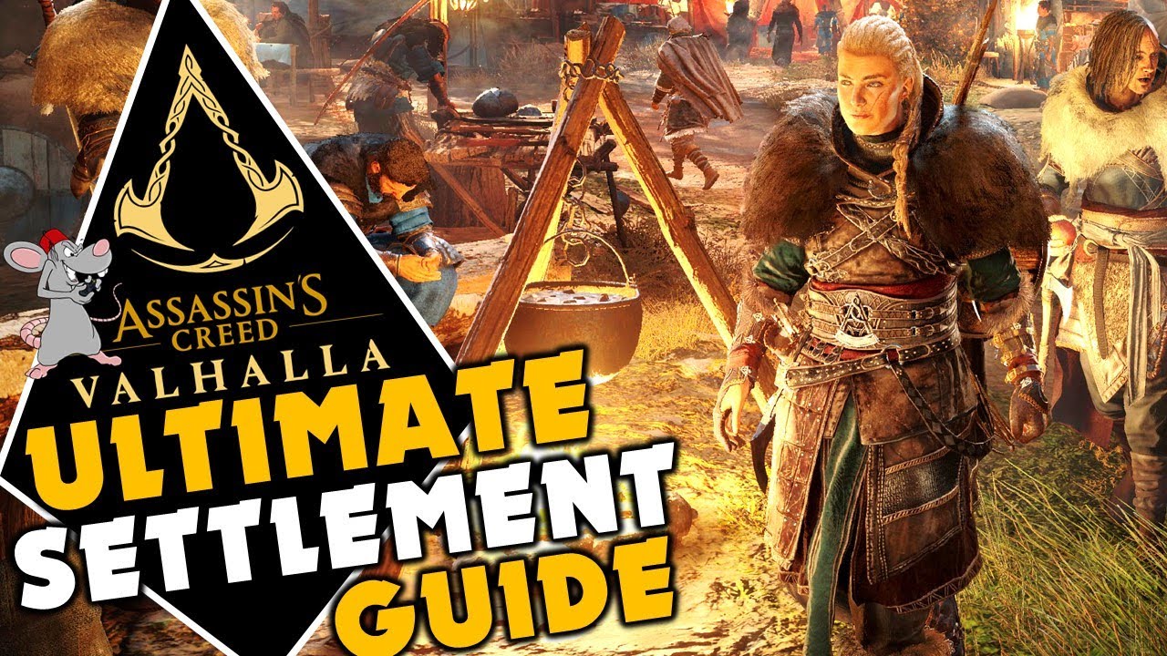 Assassins Creed Vallhalla Xbox Gamepass - How To Upgrade The Settlement The Right Way!