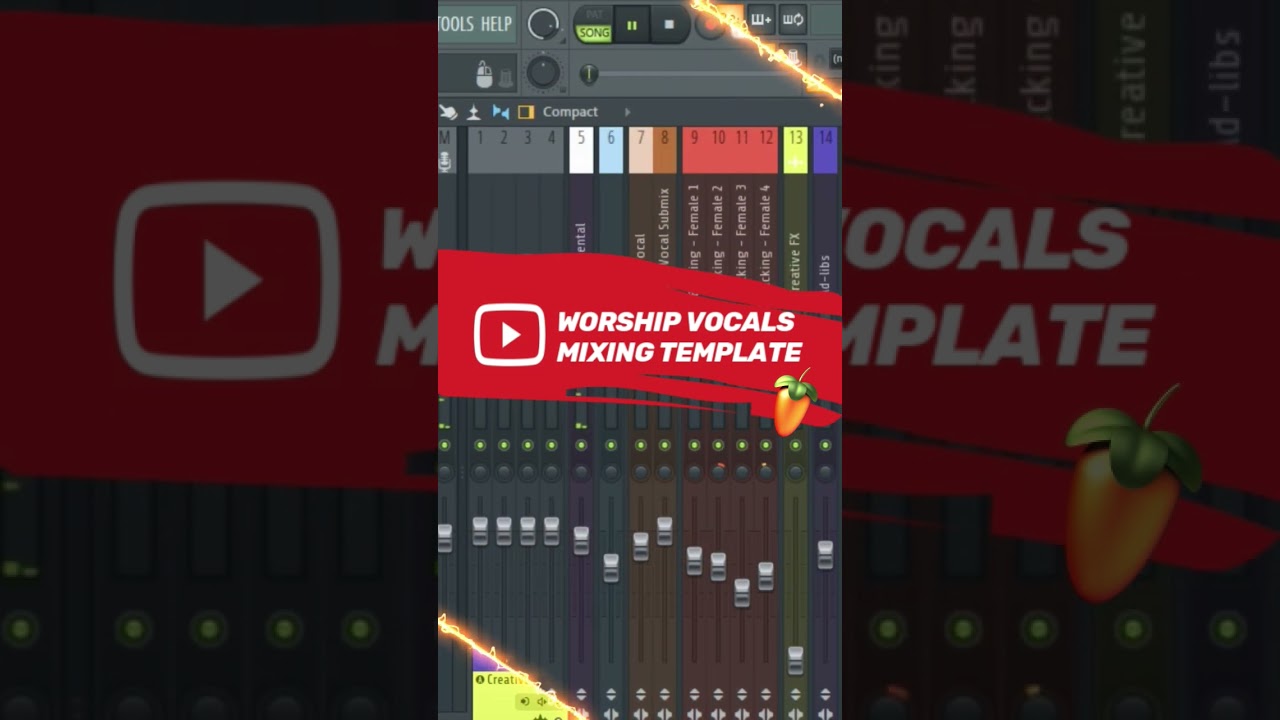 Worship Vocals Mixing Template - FL Studio