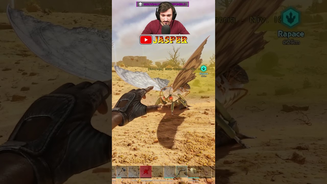 A GIANT BUTTERFLY ON ARK?