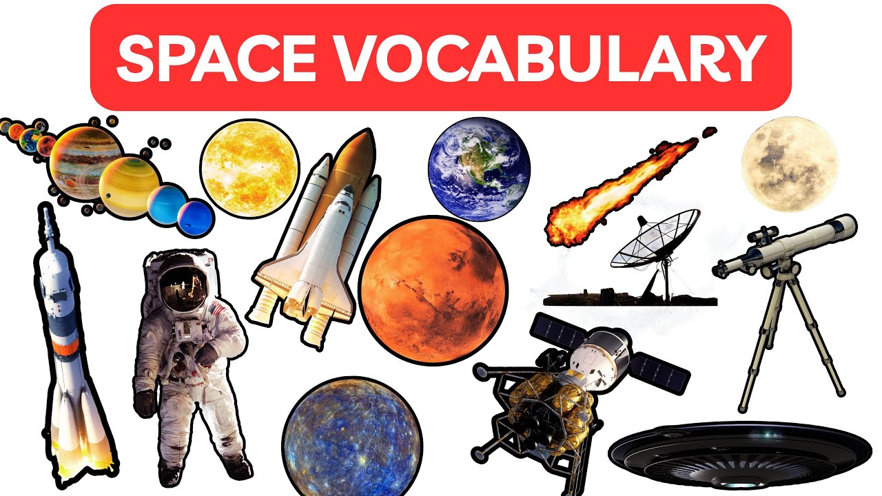 Space Vocabulary for Kids| Explore the Universe | Ask About Astronauts, Stars, Planets & Much More