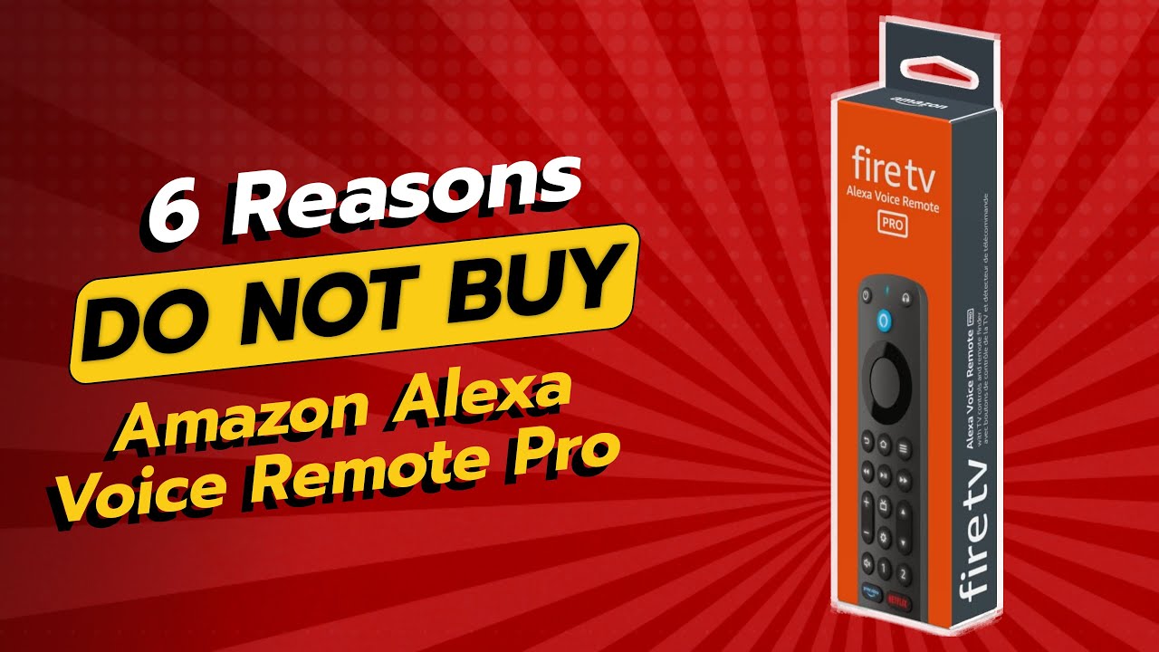 DON'T BUY Amazon Alexa Voice Remote Pro Before Watching THIS! 🚫📺