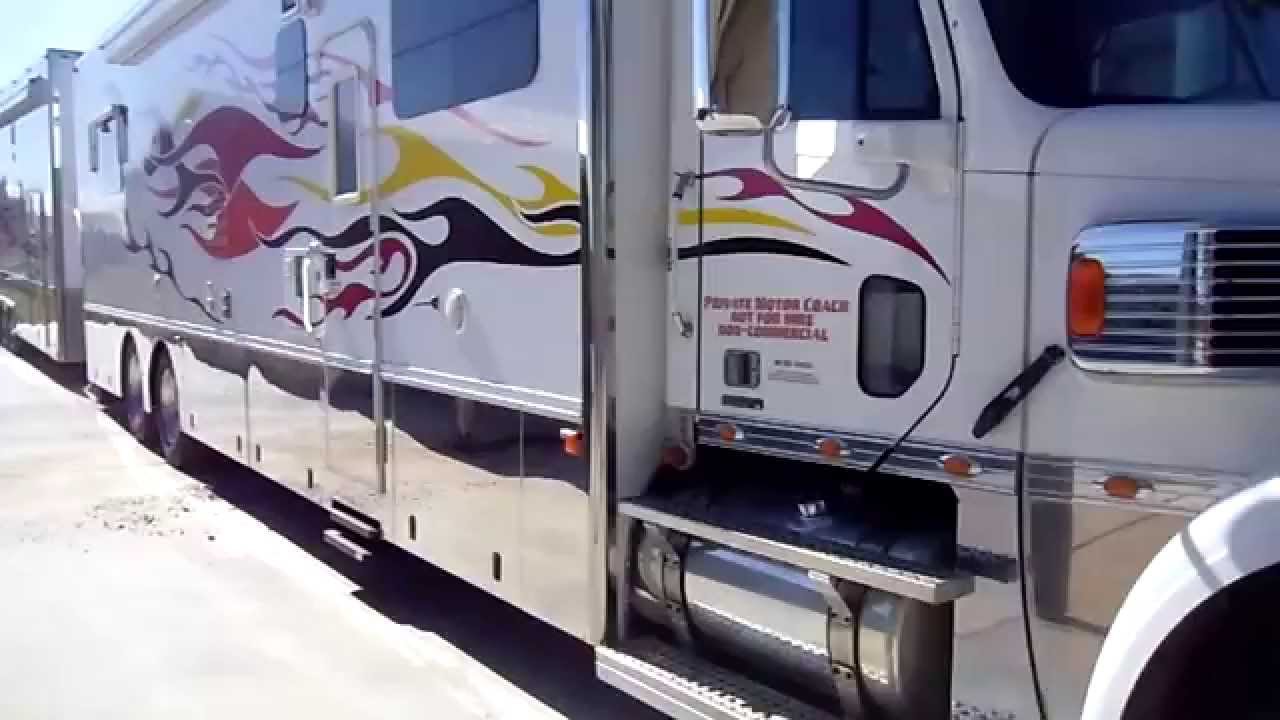 Walk around of Motorhome and stacker that I have for sale