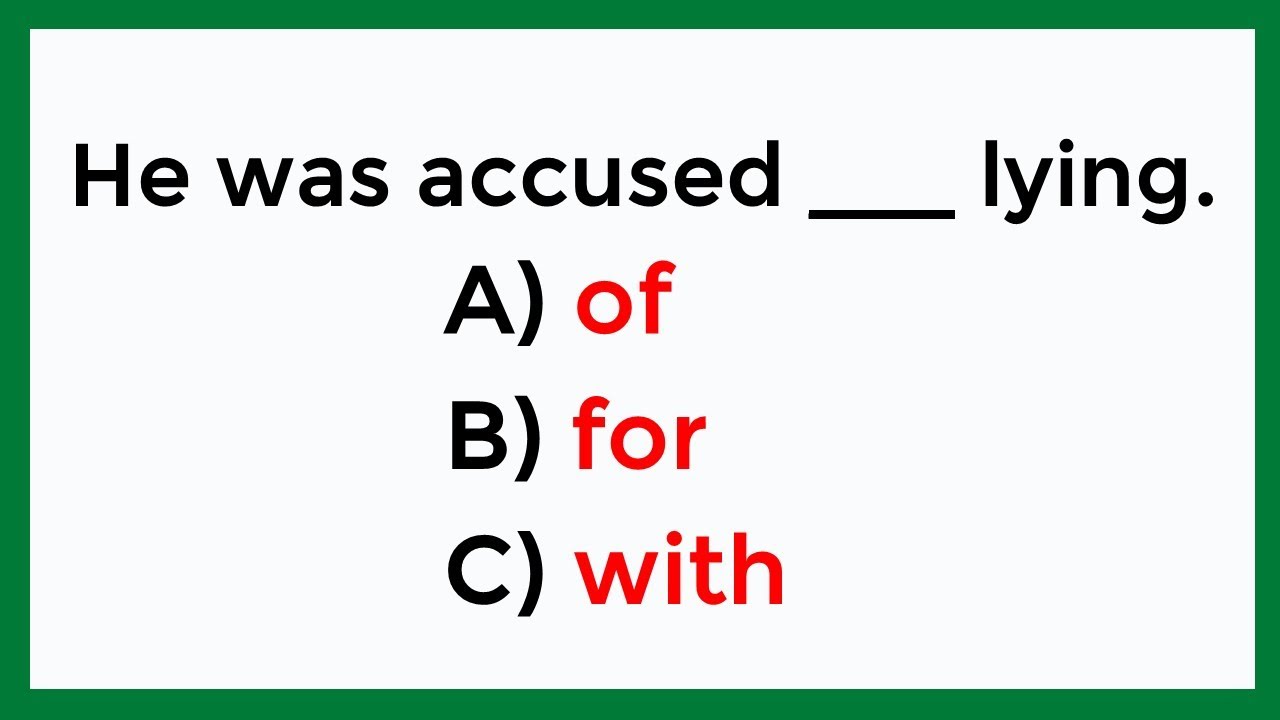 English Grammar Challenge | Can You Score a Perfect 100%? #103
