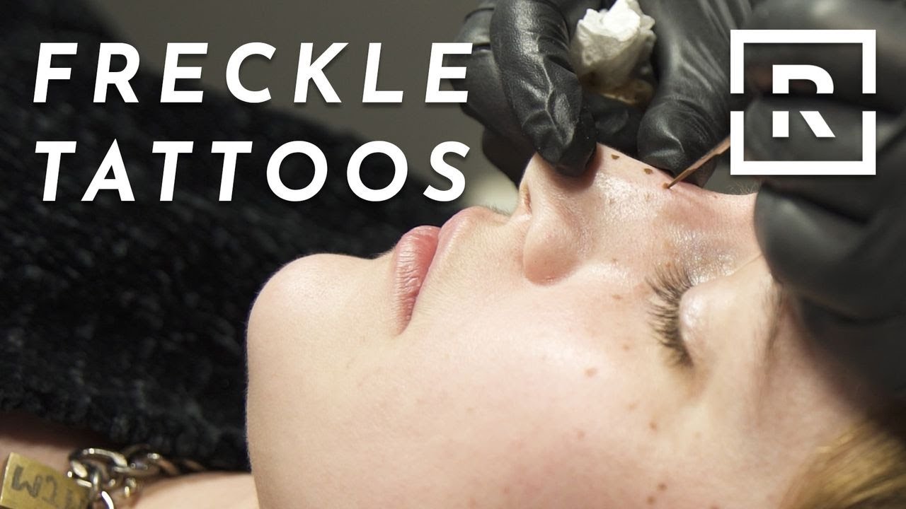 Face Freckle Tattoo Review | Pretty Smart | Racked