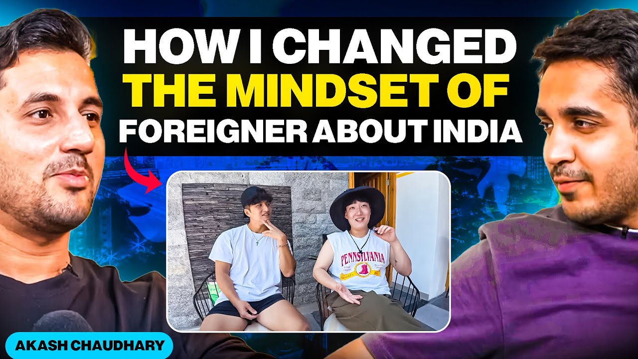 South Korean Ko India Ko Lekar Mindset Kaise Badla Ft. Akash Chaudhary RealTalk Clips|