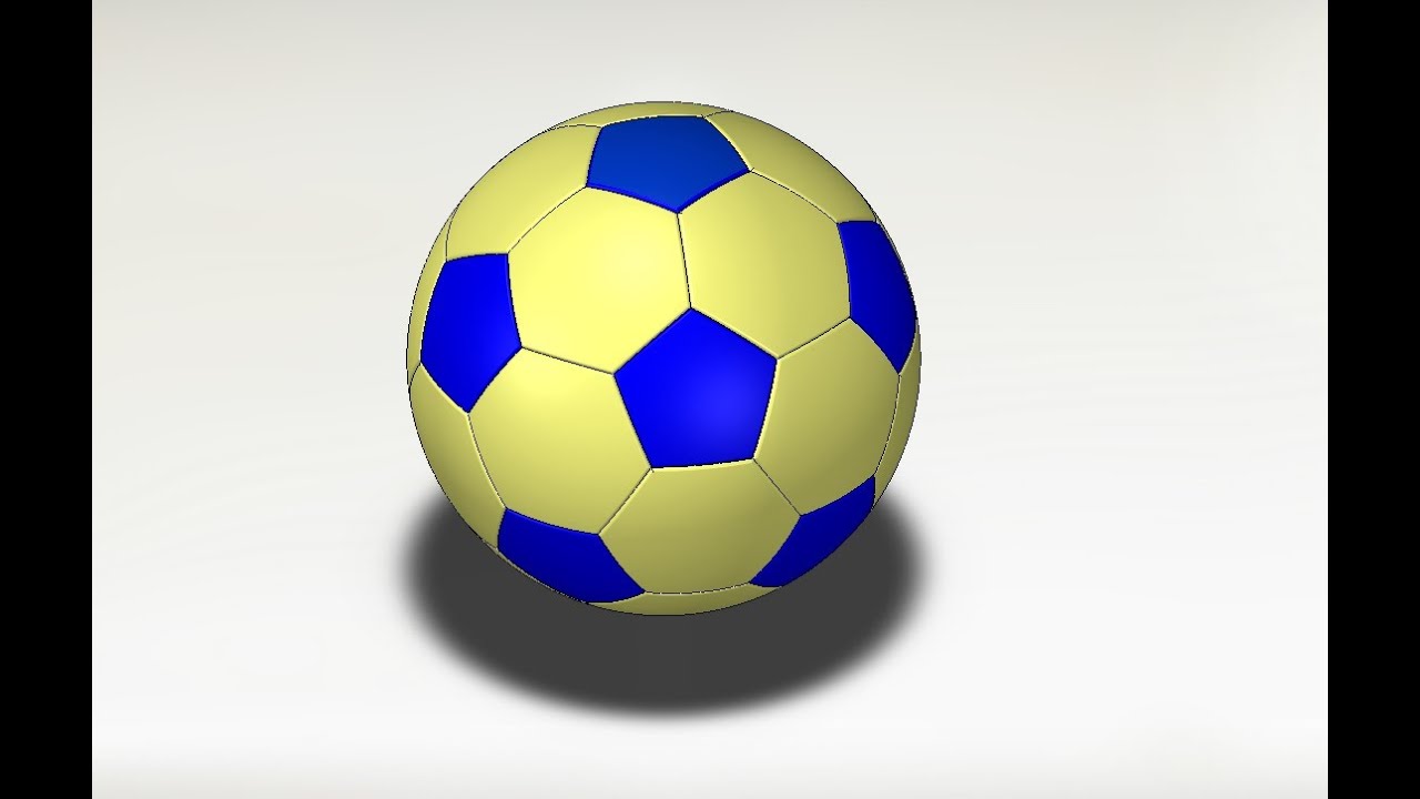 SOLIDWORKS 2020: FUTBOL TOPU ÇİZİMİ