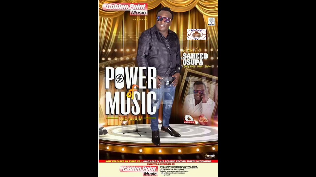 SAHEED OSUPA LATEST ALBUM 