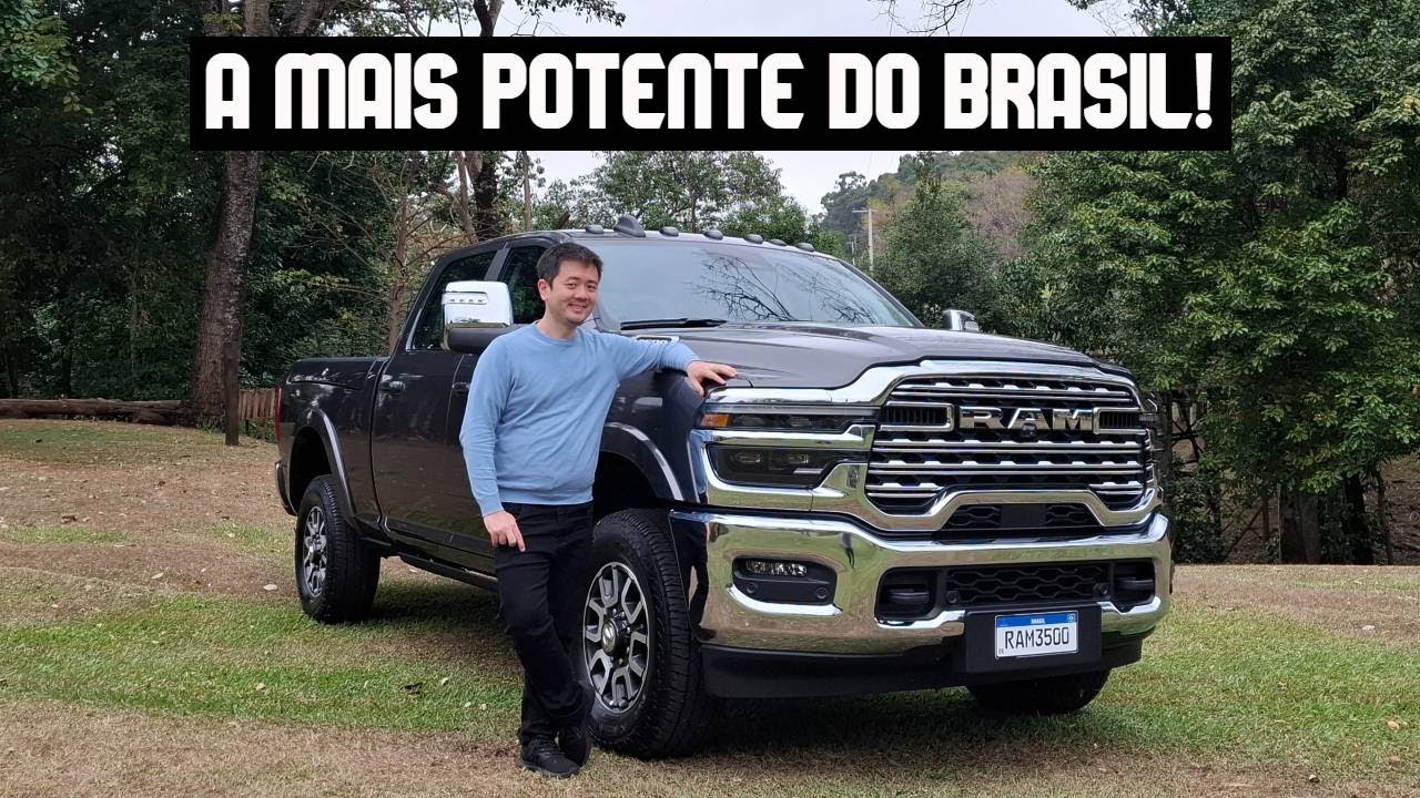 NOVA RAM 3500: A PICAPE MAIS POTENTE E CARA DO BRASIL!