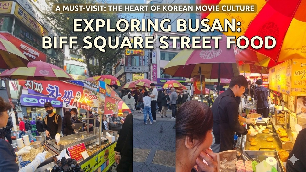 【BUSAN】BIFF Square, Must-Visit Spot