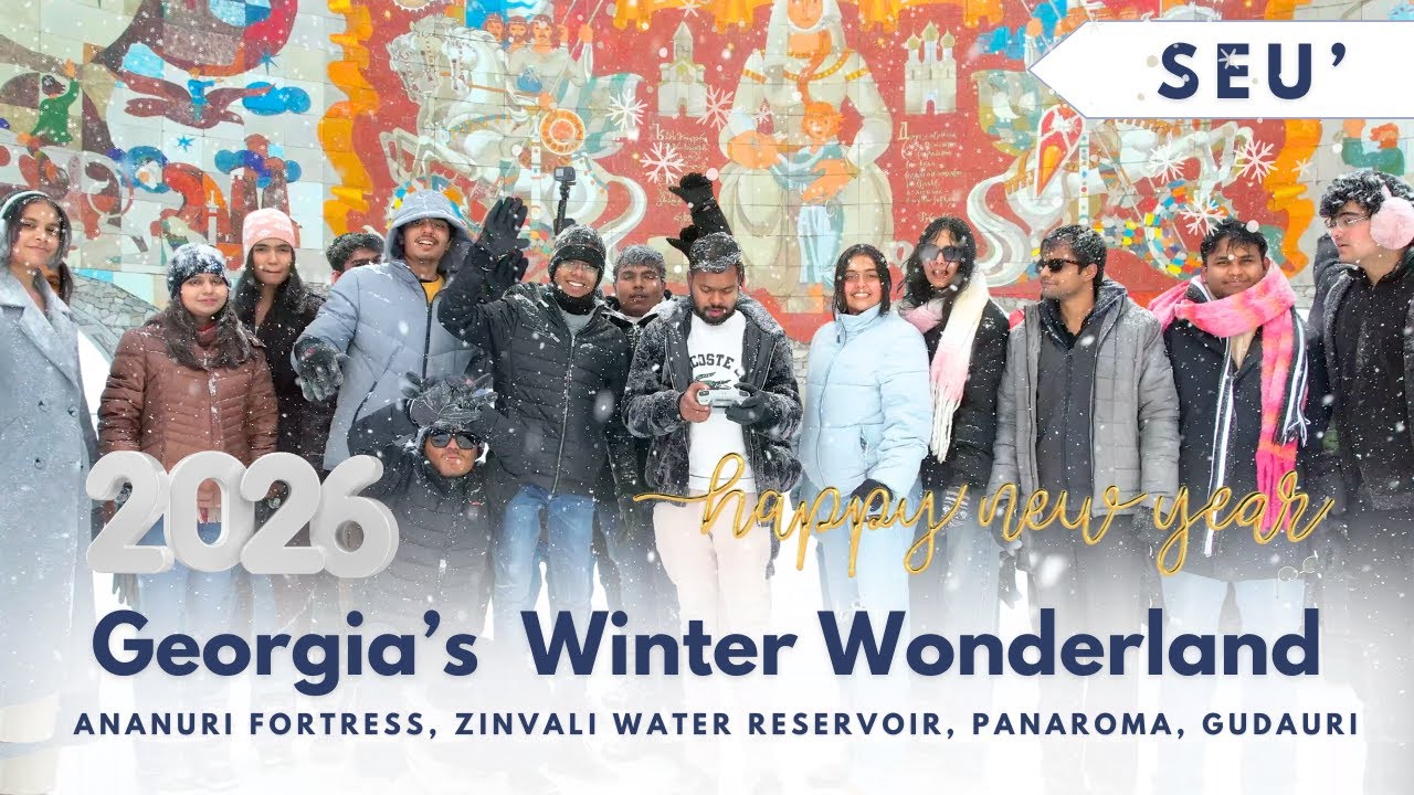 SEU Students Grand Tour | Georgia’s Winter Wonderland | SEU Expedition | MBBS in Georgia 🇬🇪