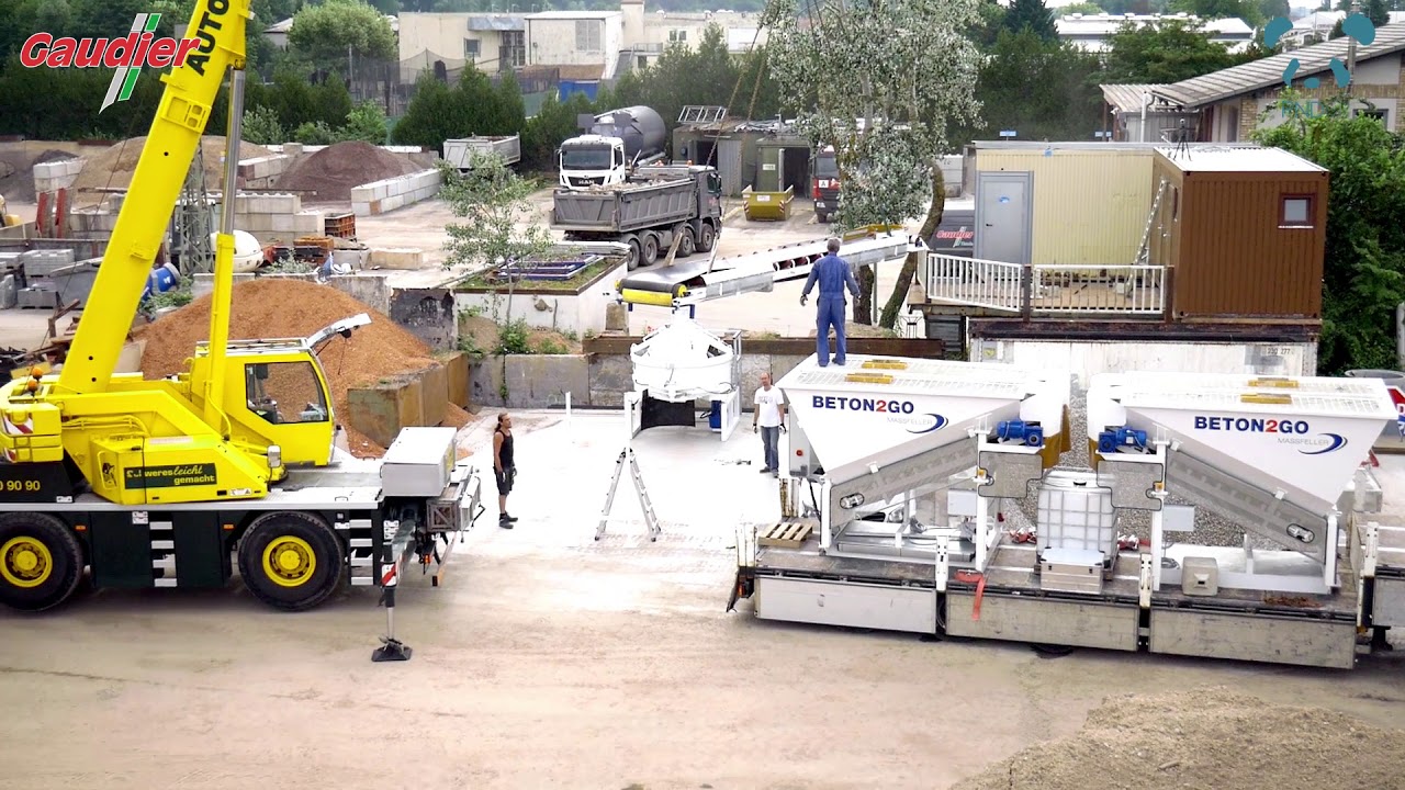 Betontankstelle Gaudier Bautransporte und Baustoff-Recycling Kandel