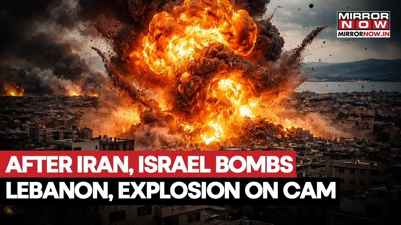 After Iran, Israel Bombs Southern Lebanon After Hezbollah Fires Missile At Tel Aviv, Beirut On Edge