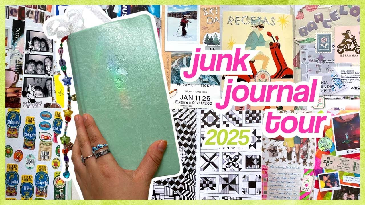 Full Junk Journal Tour // 2025 ✂️📖✏️