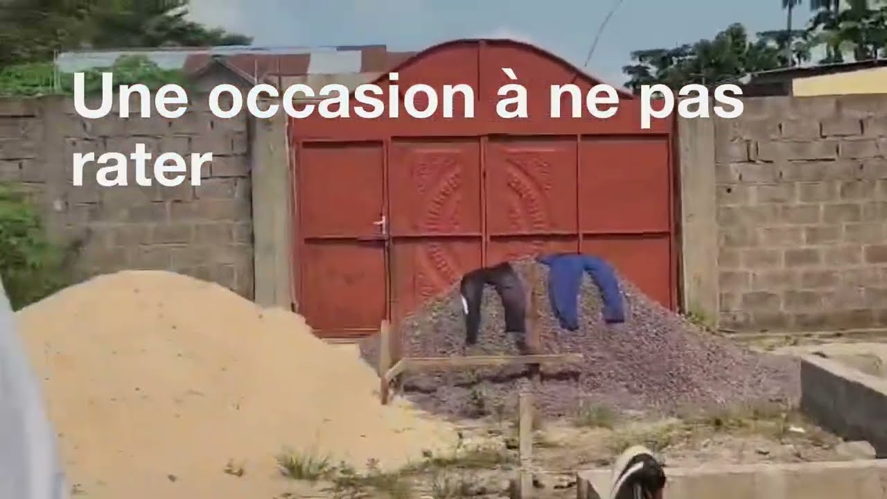 Mont Ngafula joli site Mitendi a vendre parcelle déjà clôturé à bon prix