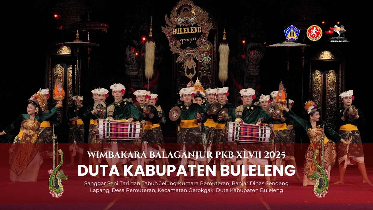 Lomba Baleganjur Pesta Kesenian Bali XLVII Tahun 2025 Duta Kabupaten Buleleng