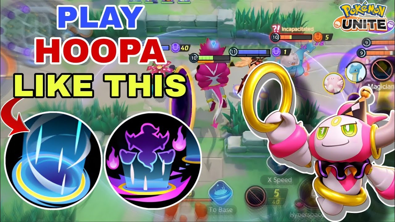 This is the Right Way to Play HOOPA | Pokemon Unite HOOPA Gameplay |
