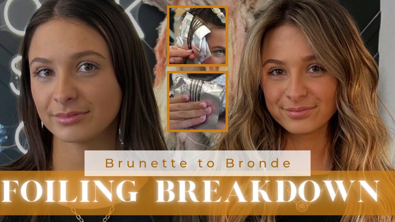 Brunette to Bronde Full Breakdown! Giving @hairby.lexie a Makeover!