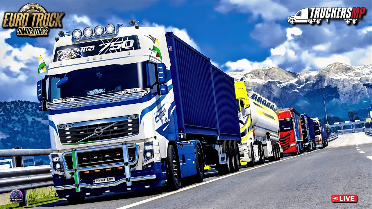 🔴 ETS2 Live | TruckersMP Live | Euro Truck Simulator 2 Multiplayer LIVE | ETS2 Gameplay