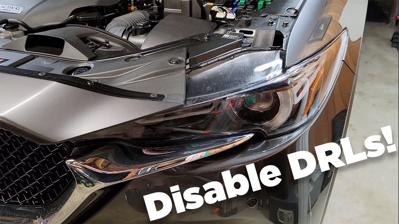 How to Disable Daytime Running Lights on 2021 Mazda CX5