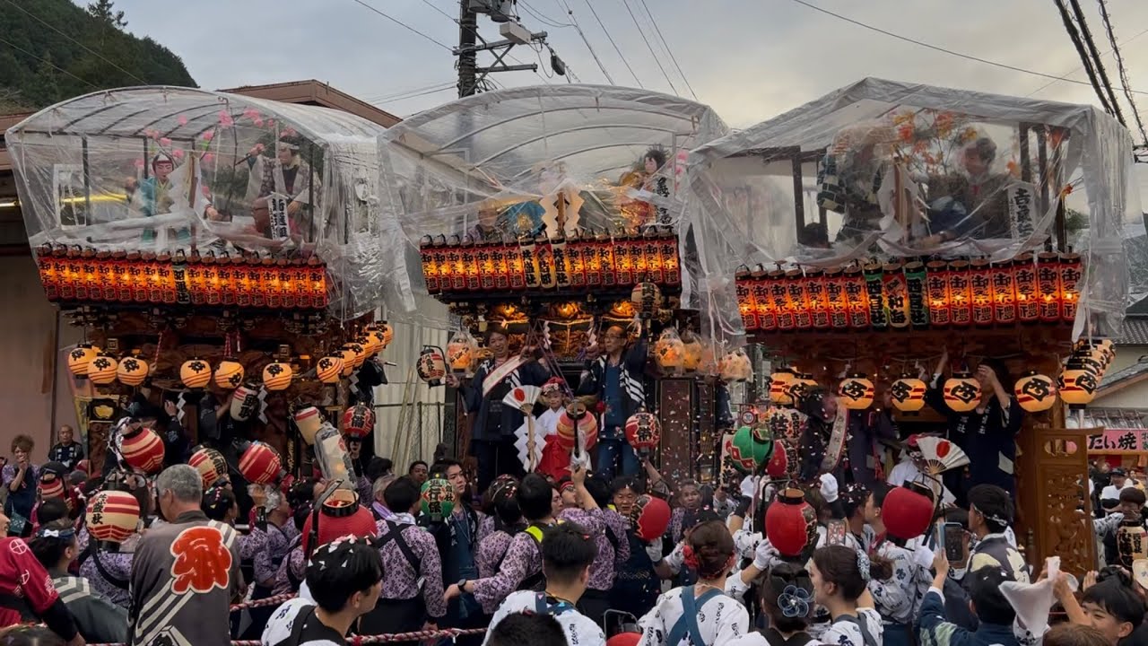 【令和七年度】森町三倉許禰神社例祭　舞児送り　2025/10/26