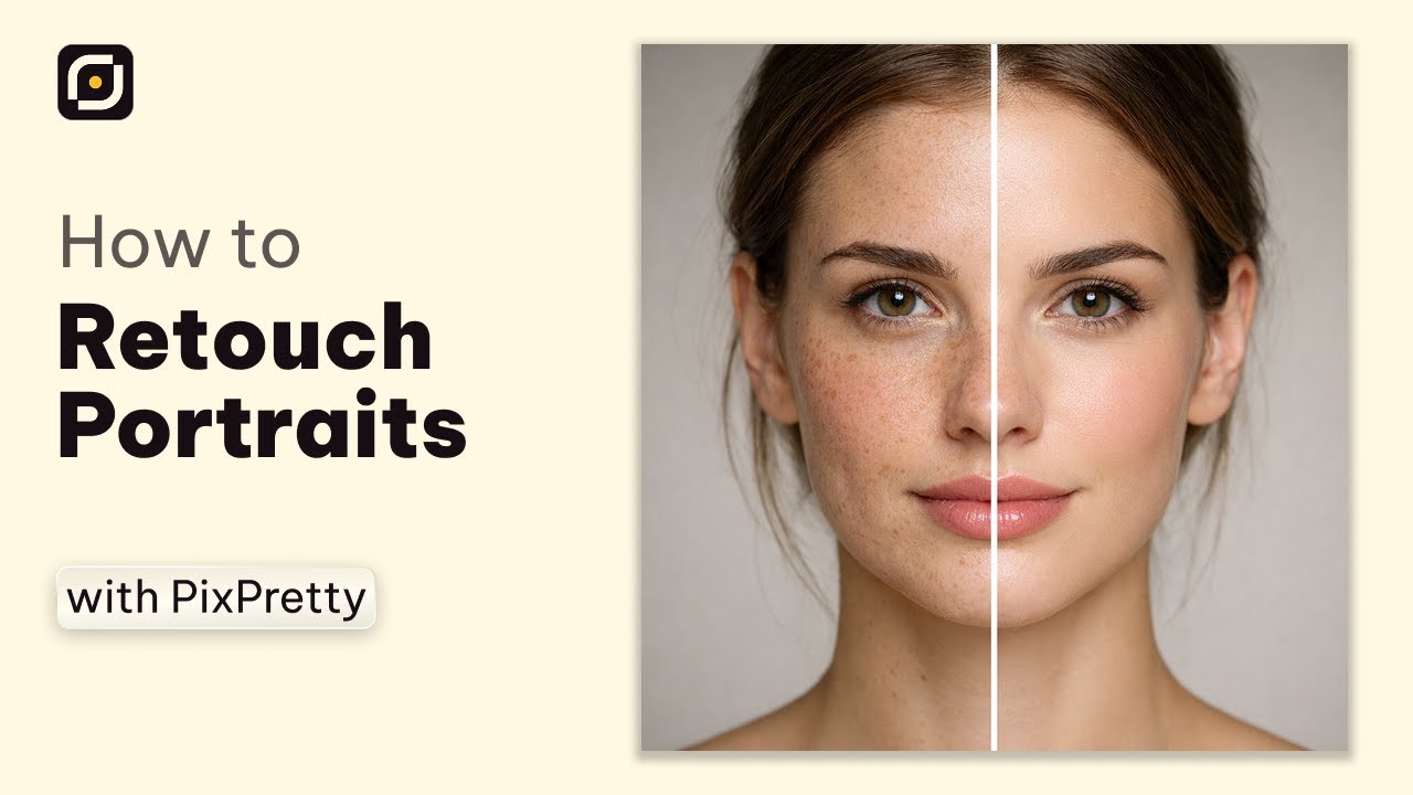 How to Retouch Portraits with PixPretty | PixPretty Guide