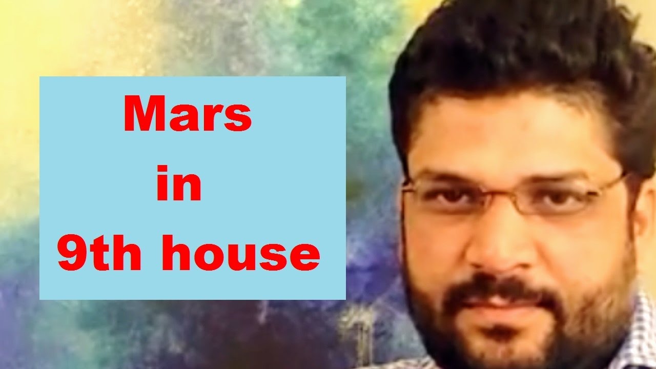 Mars in 9th house of birth chart
