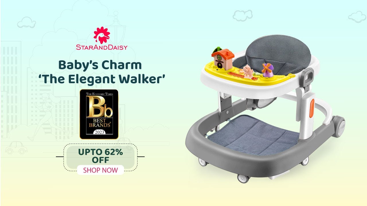 StarAndDaisy Baby’s Charm ‘The Elegant Walker’ Assembly Guide Video - Make Easy-to-Assemble Products