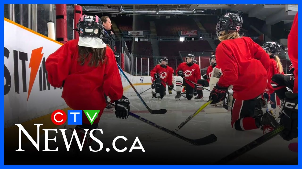 Ottawa Charge host youth hockey clinic