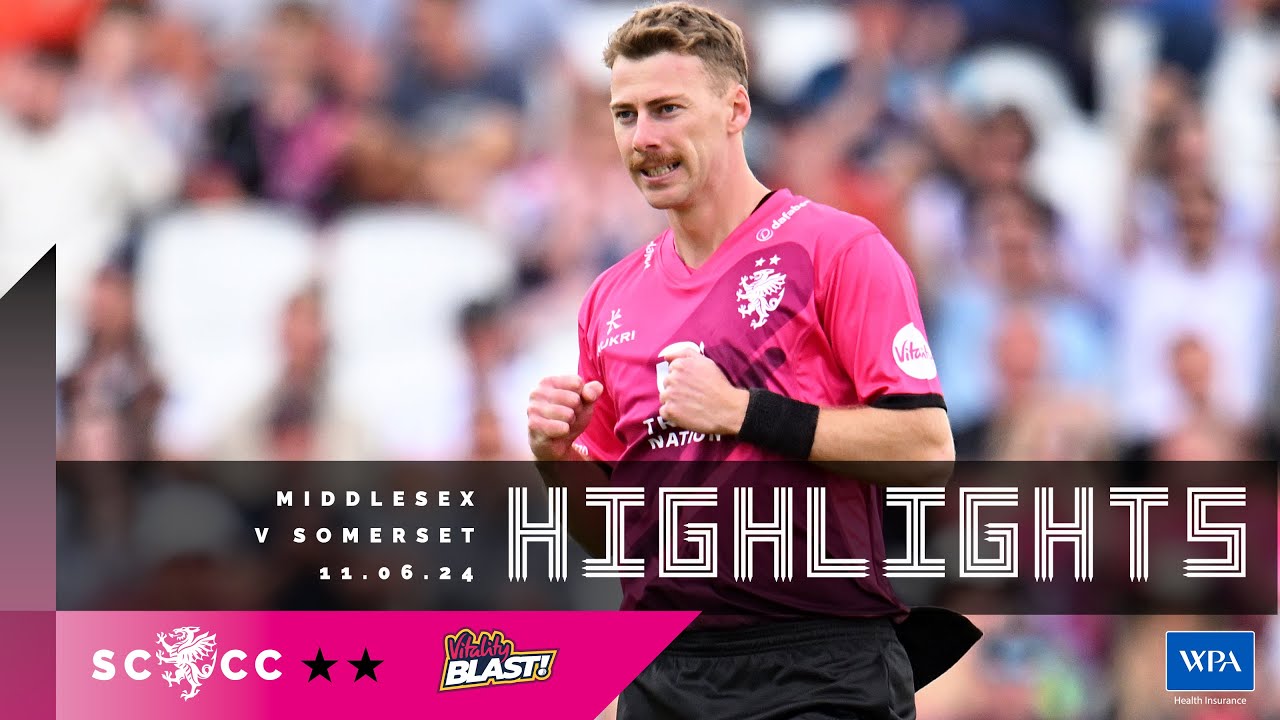 HIGHLIGHTS: Somerset bowl out Middlesex for 78 in incredible display! 🔥🔥🔥