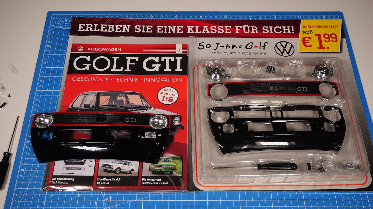 Hachette VW Golf GTI 1:6 #001