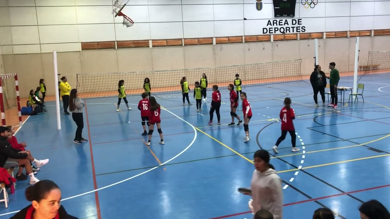 Voleibol KV Jornada 12. Benjamín 1-2 Almensilla