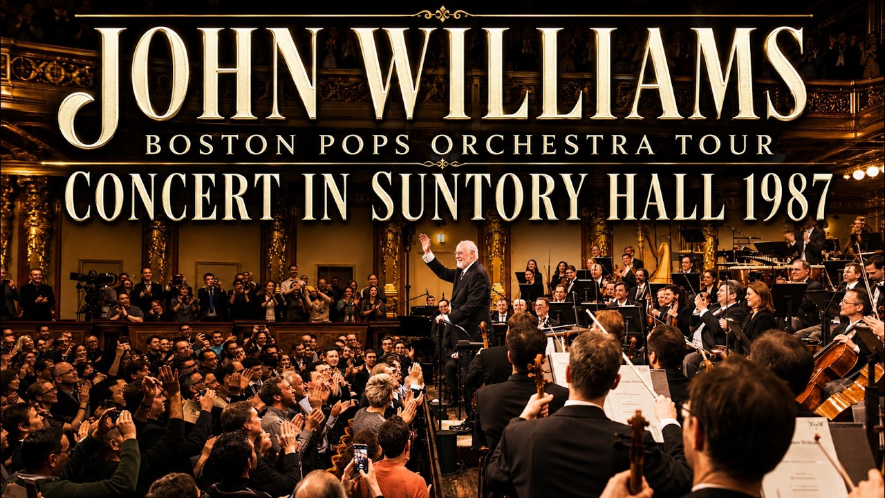 John Williams Boston Pops Tour in Japan 1987 [4K · 2160p]