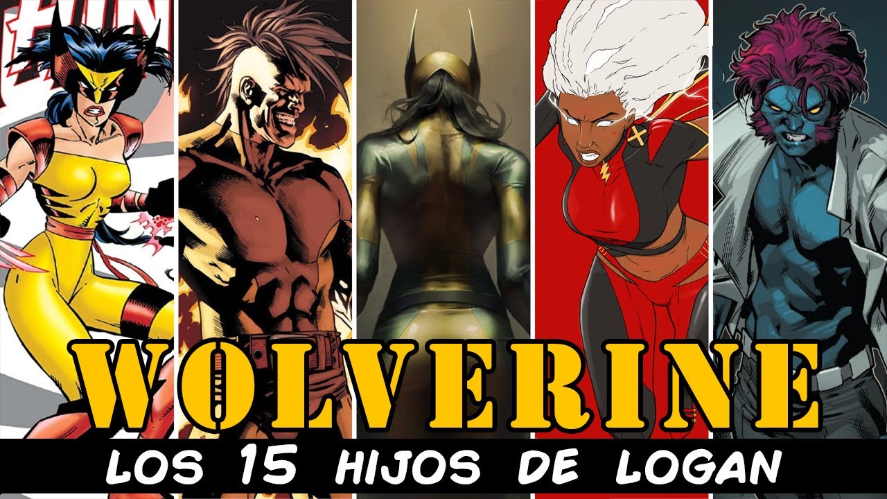 Los 15 hijos de Wolverine en Marvel Comics | X-Men