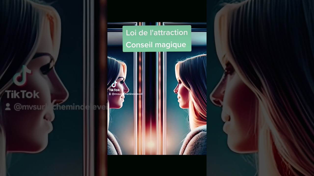 loi de l'attraction: 1 conseil magique #spiritualit&eacute; #coching