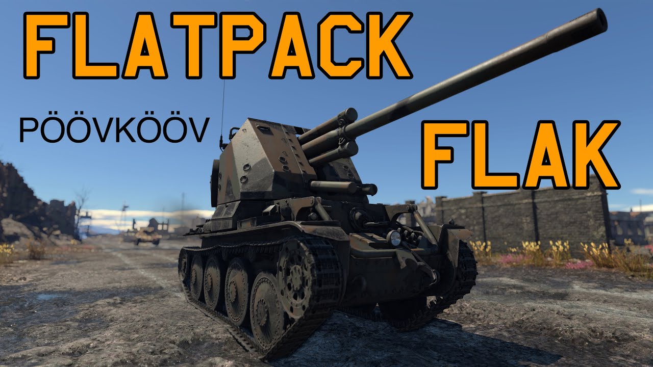 FLATPACKING THE ENEMY - Pvkv II in War Thunder - OddBawZ