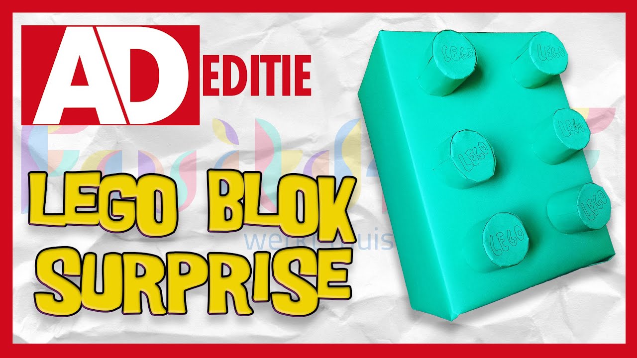 Zo maak je een mooie LEGO blok surprise - Algemeen Dagblad Sinterklaas Editie